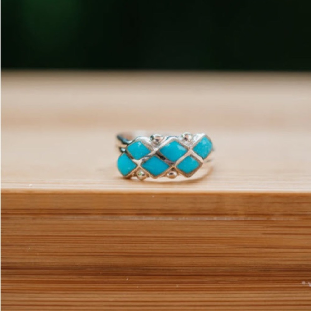 Goldie Lew Blue Boy Ring